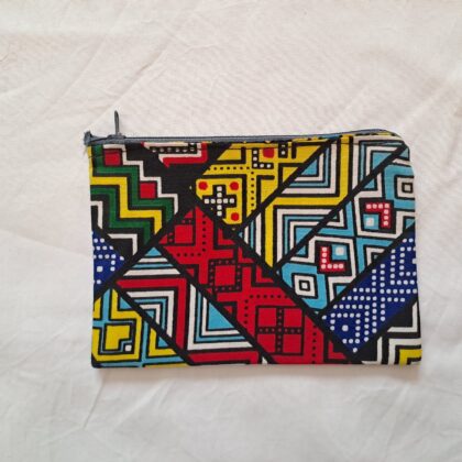 Portamonete in kitenge